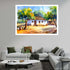 The Whispers of a Quiet Village - Wall Art Canvas WallArtVibes