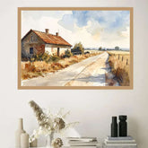 The Road of Quiet Memories - Wall Art Canvas WallArtVibes