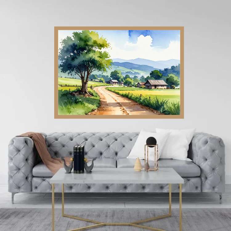 The Pathway to Peace - Wall Art Canvas WallArtVibes