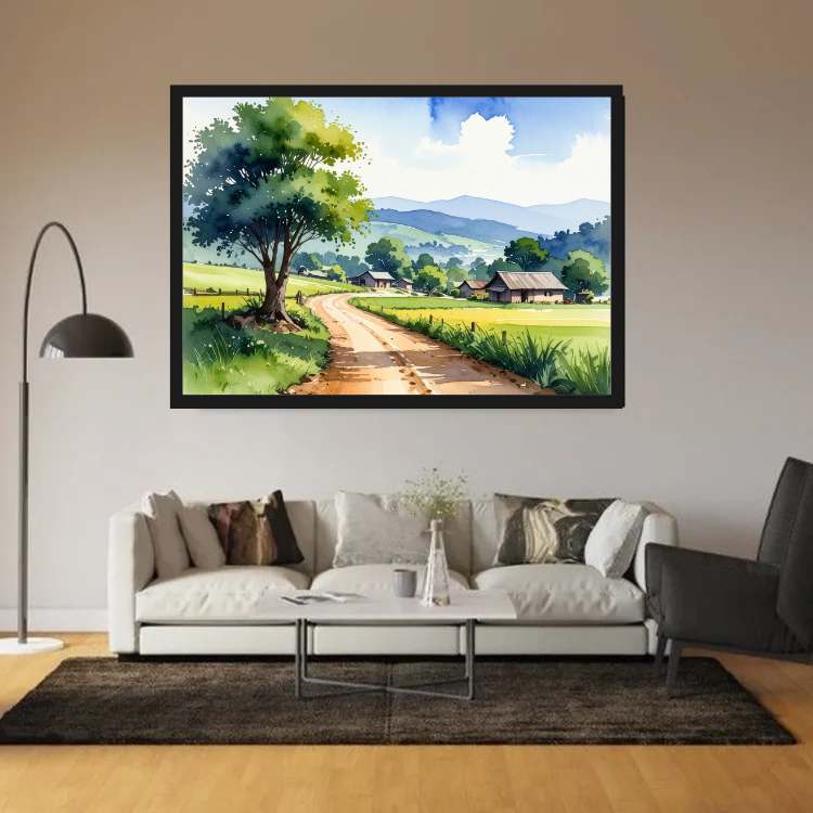 The Pathway to Peace - Wall Art Canvas WallArtVibes