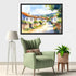 The Emerald Valley Village- Wall Art Canvas WallArtVibes