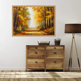 The Autumn’s Golden Glow - Wall Art Canvas WallArtVibes