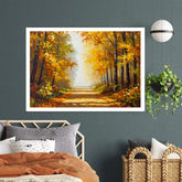 The Autumn’s Golden Glow - Wall Art Canvas WallArtVibes