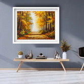 The Autumn’s Golden Glow - Wall Art Canvas WallArtVibes