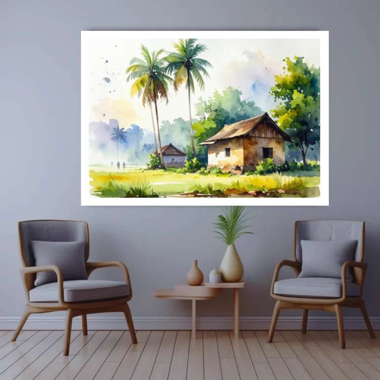 Whispers of the Tropical Noon - Wall Art Canvas WallArtVibes