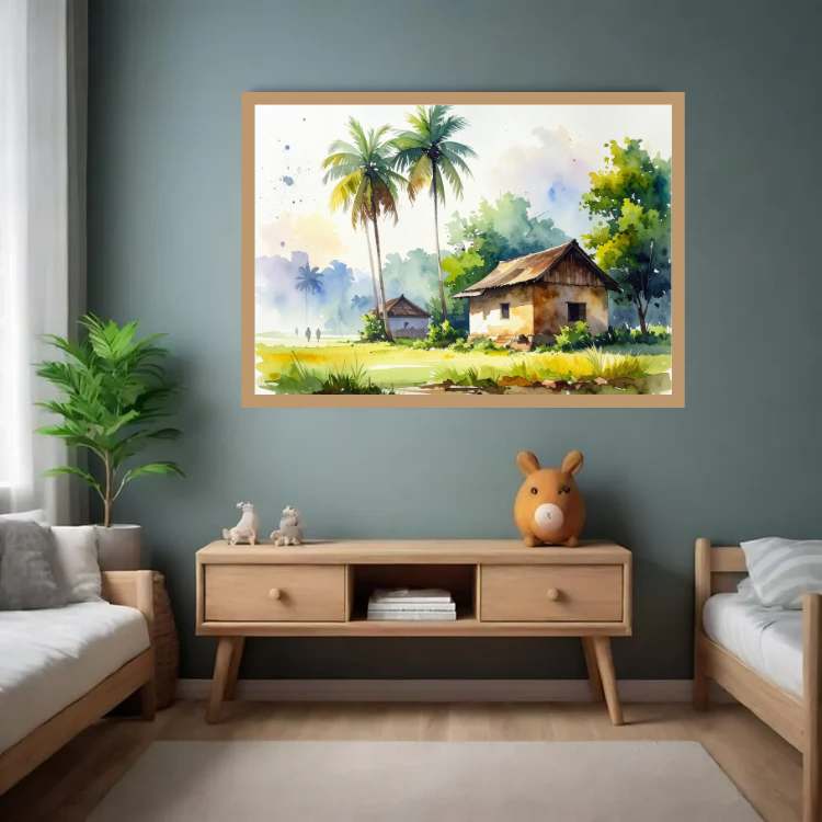 Whispers of the Tropical Noon - Wall Art Canvas WallArtVibes