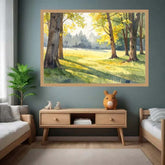The Golden Hour Grove - Wall Art Canvas WallArtVibes