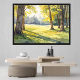 The Golden Hour Grove - Wall Art Canvas WallArtVibes