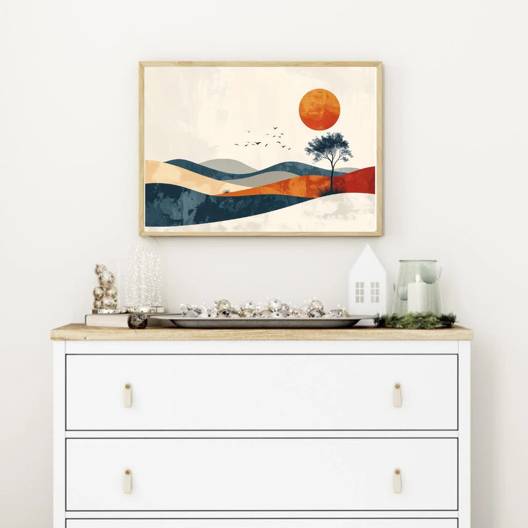 Serenade of Sun &amp; Valley - Wall Art Canvas