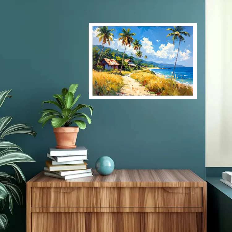 The Echoes of the Shore - Wall Art Canvas WallArtVibes