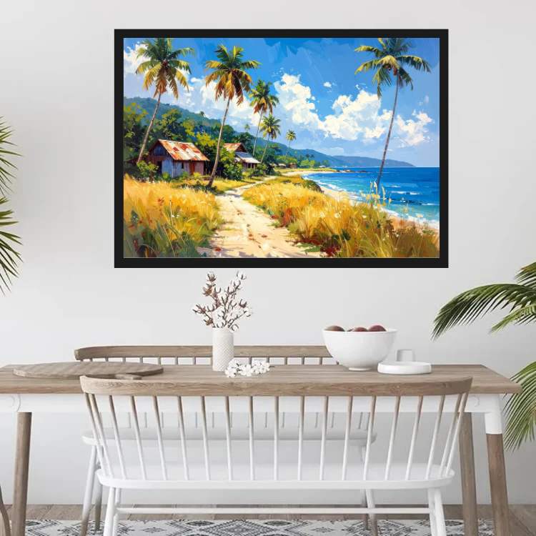 The Echoes of the Shore - Wall Art Canvas WallArtVibes