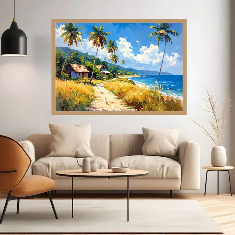 The Echoes of the Shore - Wall Art Canvas WallArtVibes