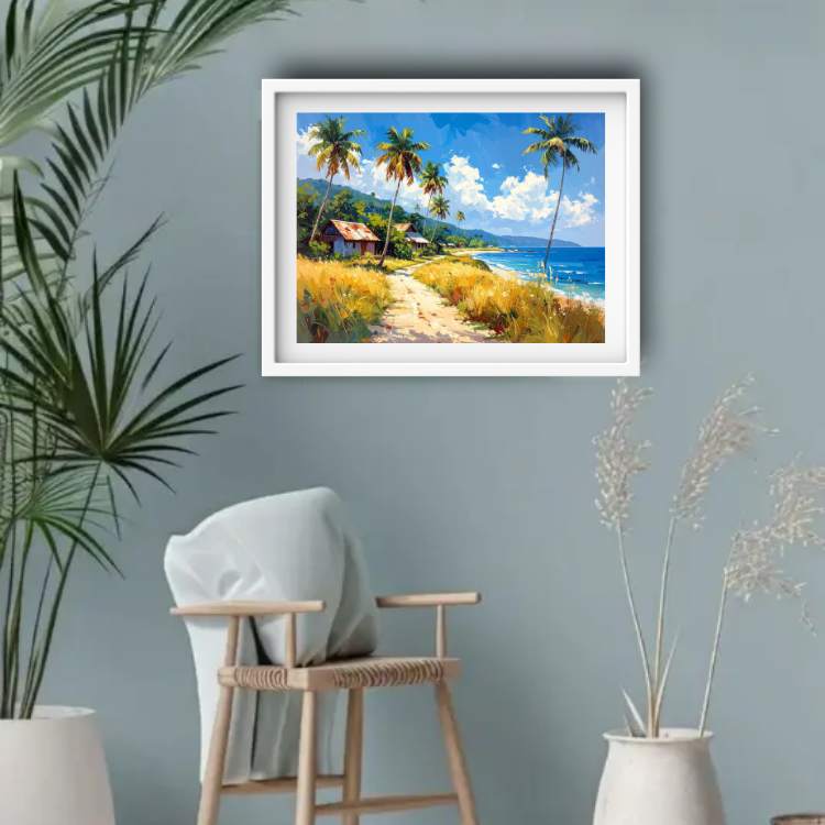 The Echoes of the Shore - Wall Art Canvas WallArtVibes