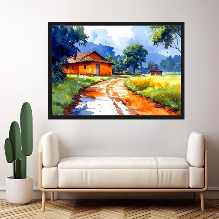 The Sunlit Afterglow - Wall Art Canvas WallArtVibes