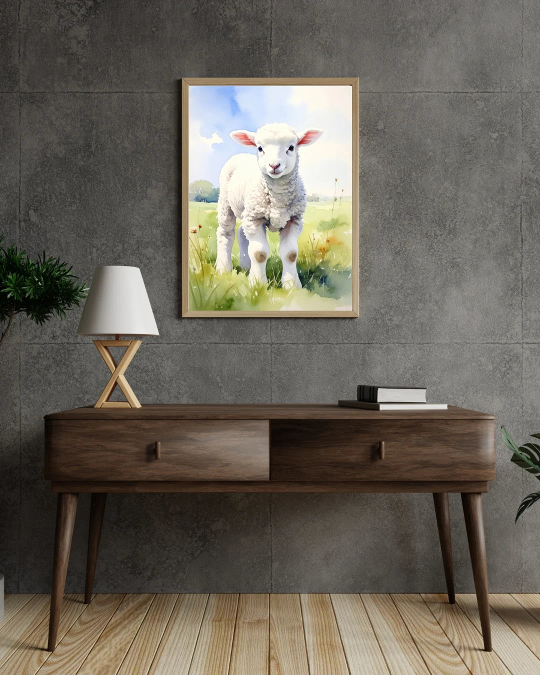 Meadow Charm Wall Art Canvas paintings