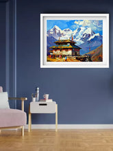 Himalayan Mountain Temple - Wall Art Canvas WallArtVibes
