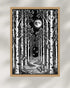 Mystic Moon Forest Art - Wall Art Canvas WallArtVibes