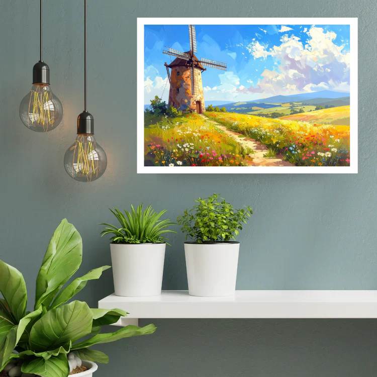 Wildflowers and Wandering Dreams - Wall Art Canvas WallArtVibes
