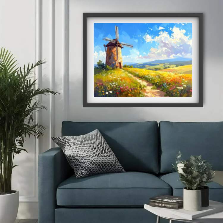 Wildflowers and Wandering Dreams - Wall Art Canvas WallArtVibes