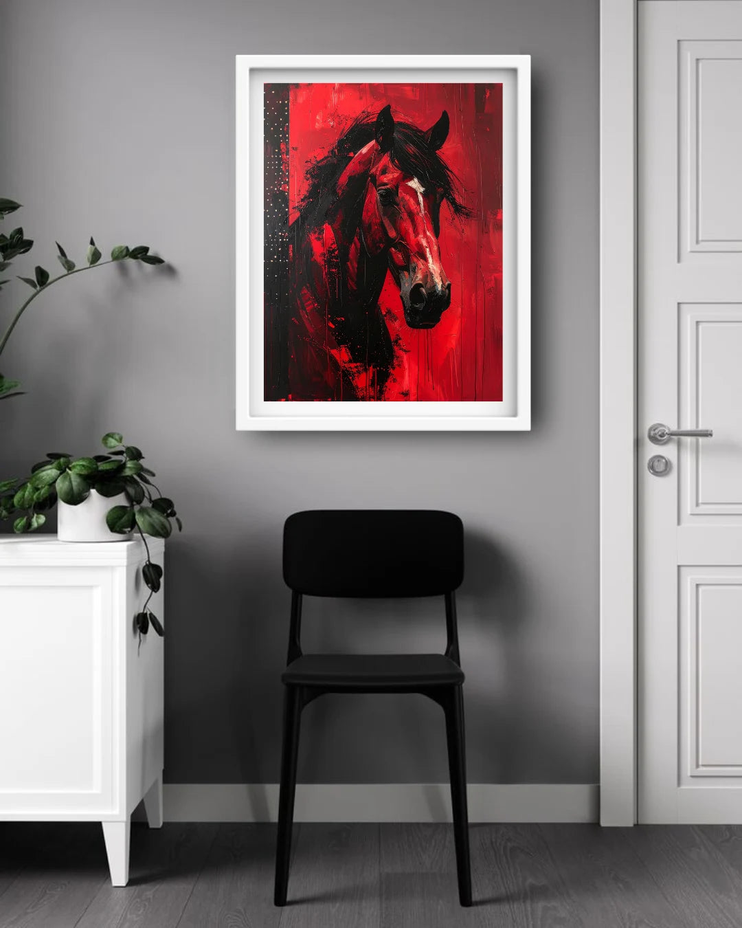Fiery Stallion – Wall Art Canvas