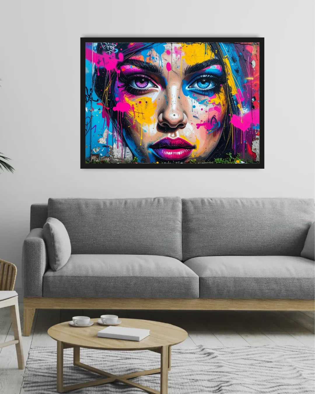 Grace in Fragmentation - Wall Art Canvas WallArtVibes