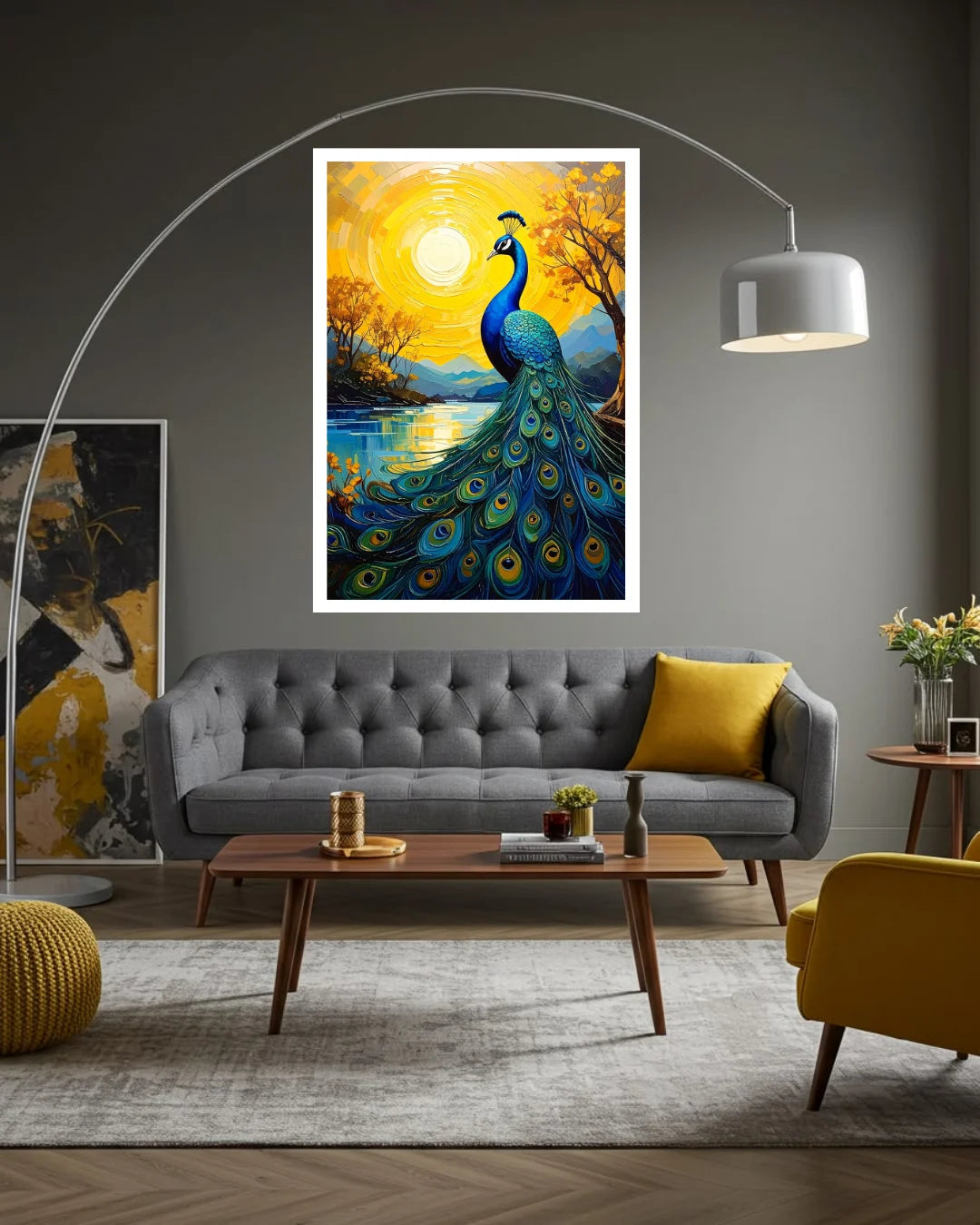 Radiant Peacocks – Wall Art Canvas