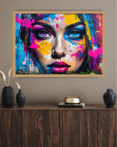 Grace in Fragmentation - Wall Art Canvas WallArtVibes