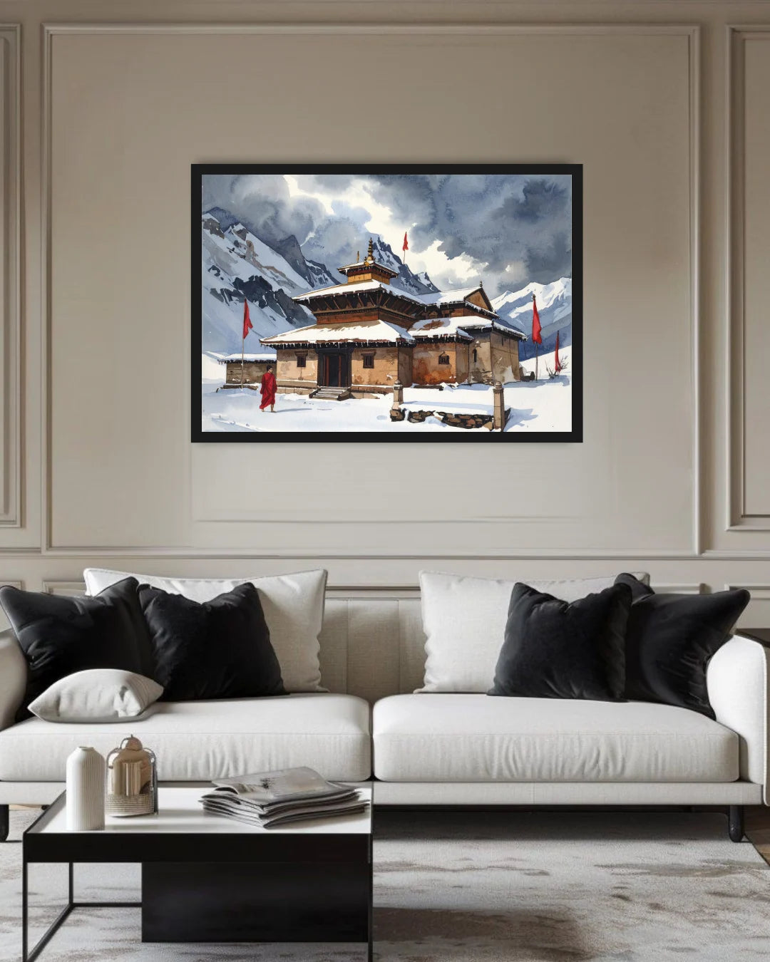 Himalayan Buddhist Temple - Wall Art Canvas
