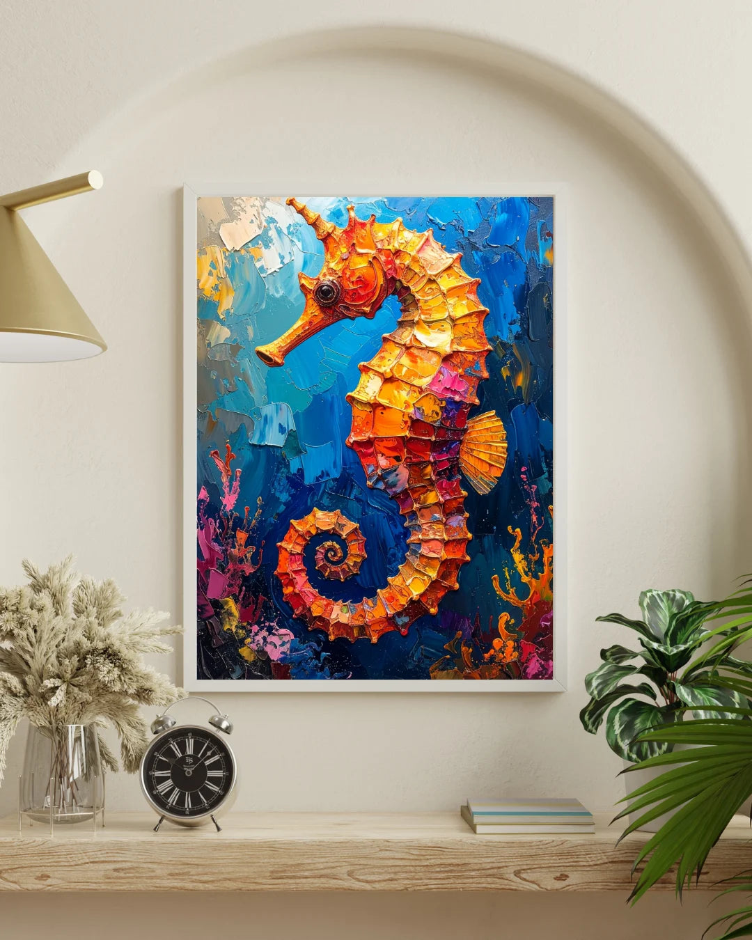 The Golden Spiral Wall Art Canvas Painting