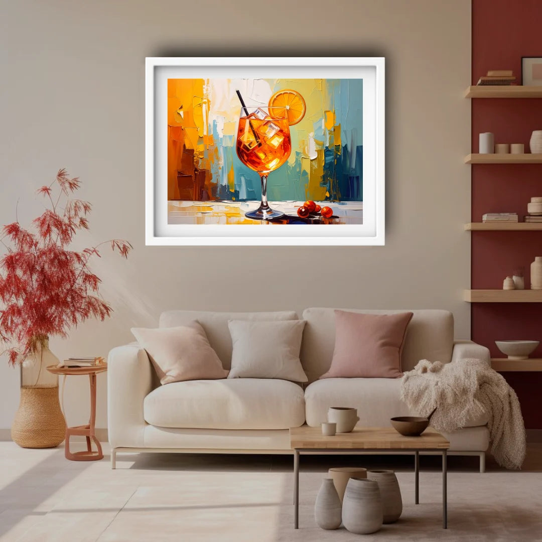 Contemporary abstract wall art on premium canvas