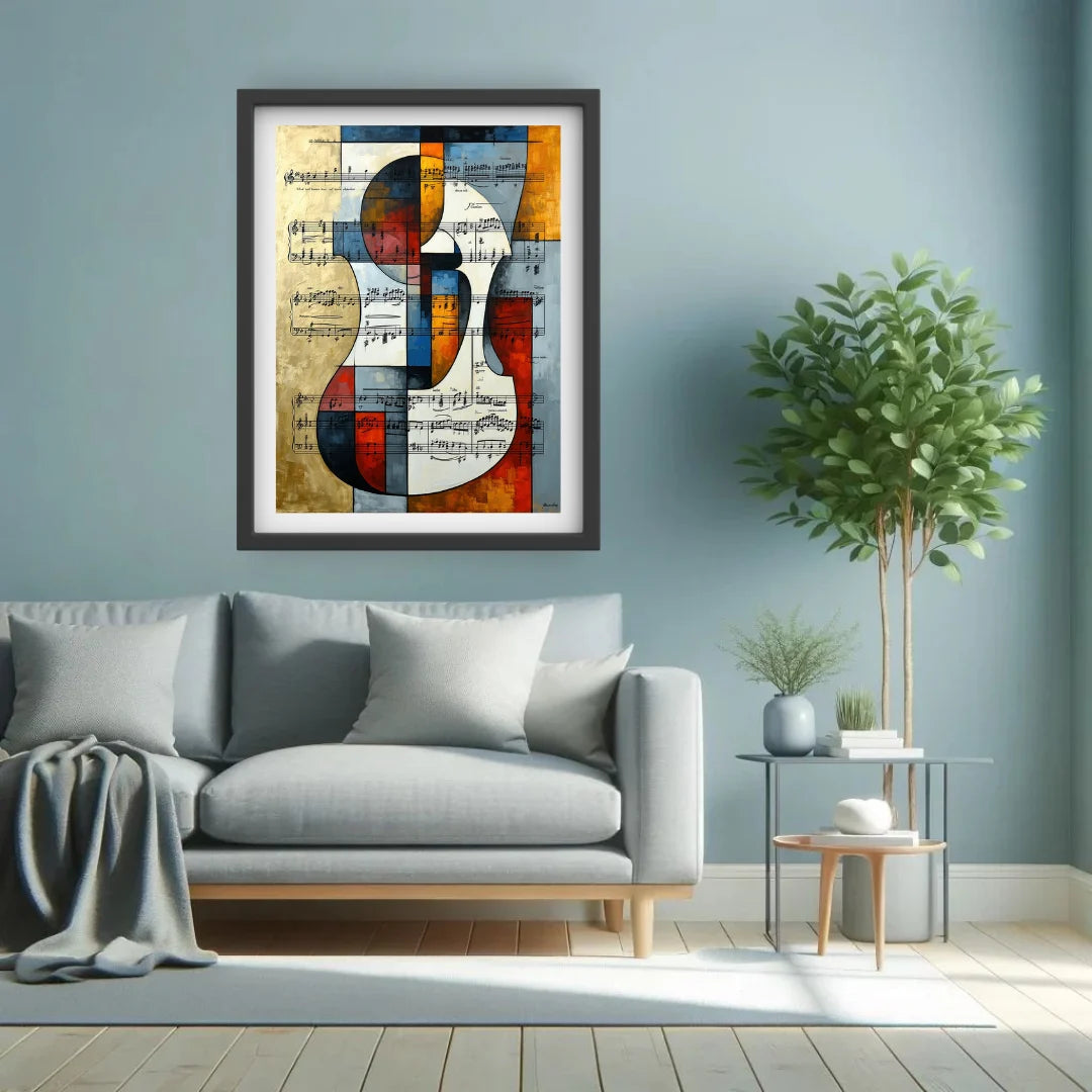 Decorative wine canvas art for dining room wall decor