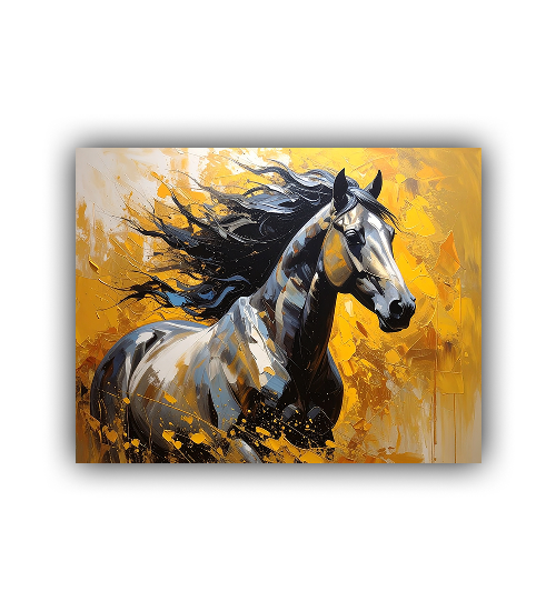 Wild Stallion Energy – Wall Art Canvas