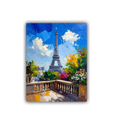 Eiffel Tower Paris wall art canvas print
