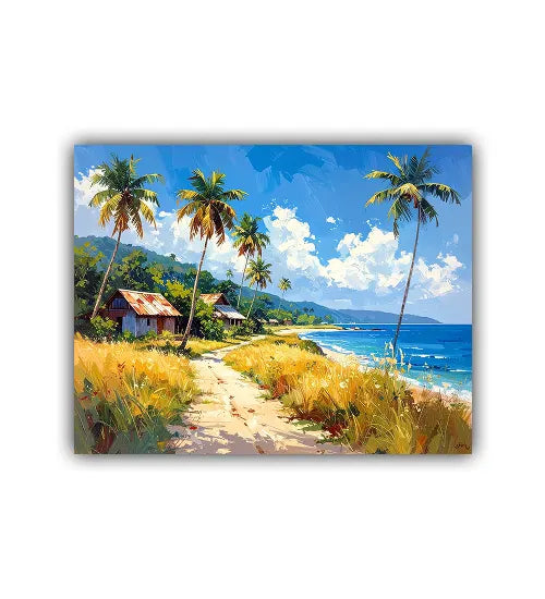 The Echoes of the Shore - Wall Art Canvas