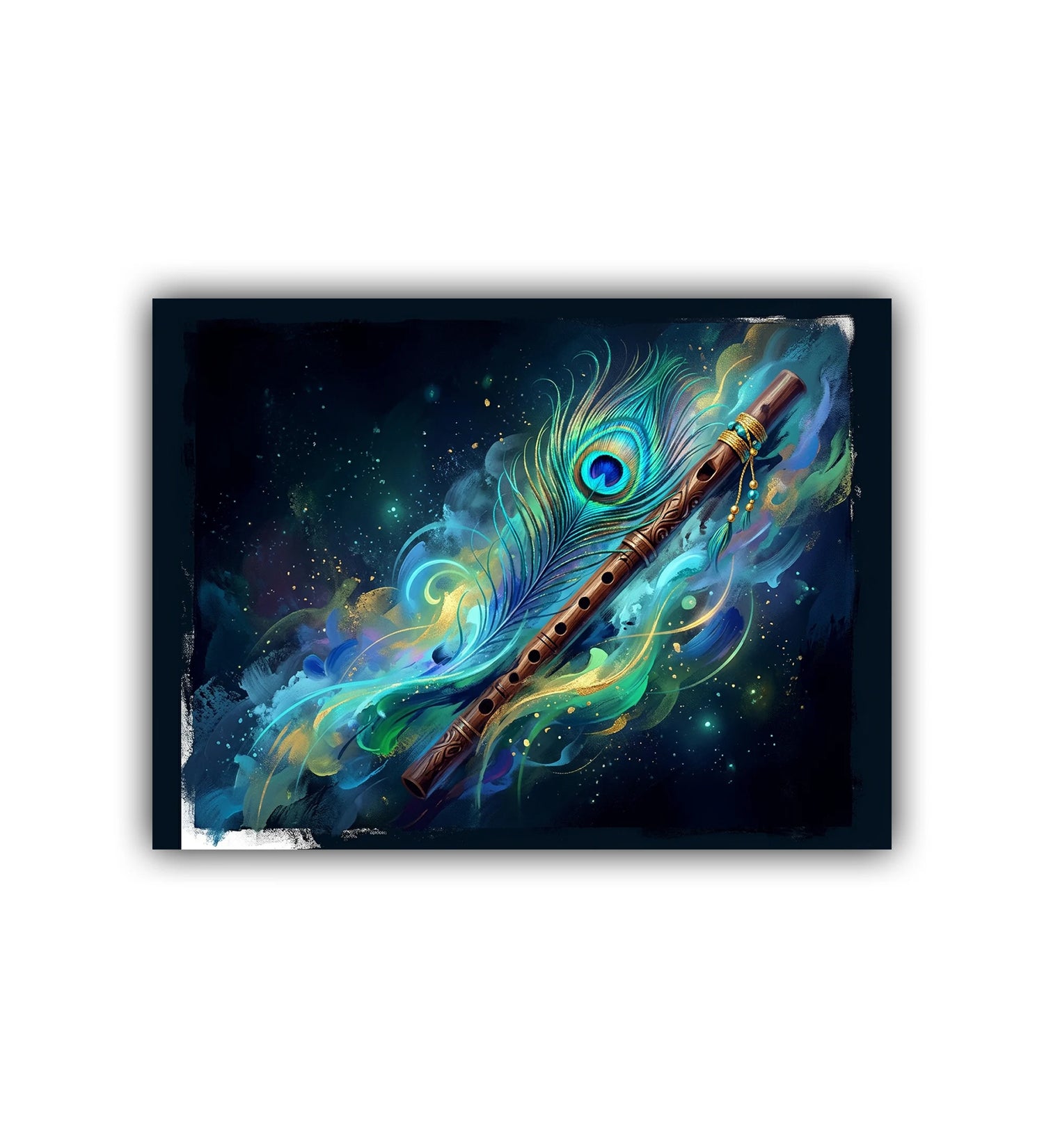 Galaxy Abstract Space Art - Wall Art Canvas