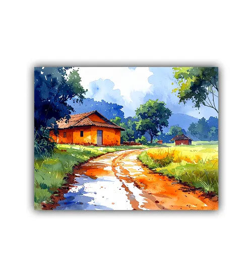 The Sunlit Afterglow - Wall Art Canvas