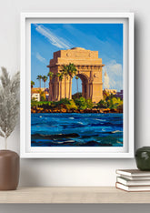 India Gate New Delhi heritage wall decor

