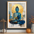 Meditation Figure Modern Wall Art Canvas Painting