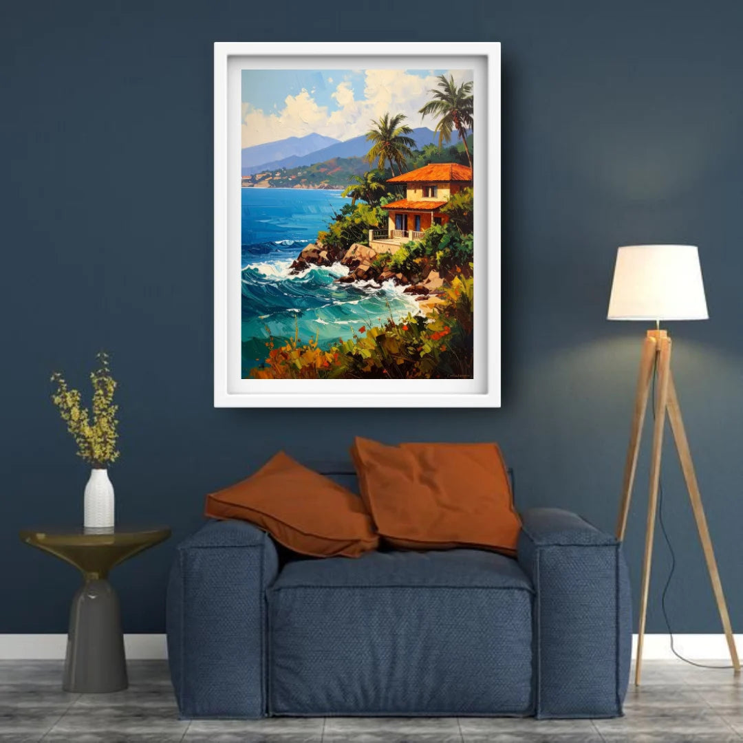 Seaside Retreat – Wall Art Canvas