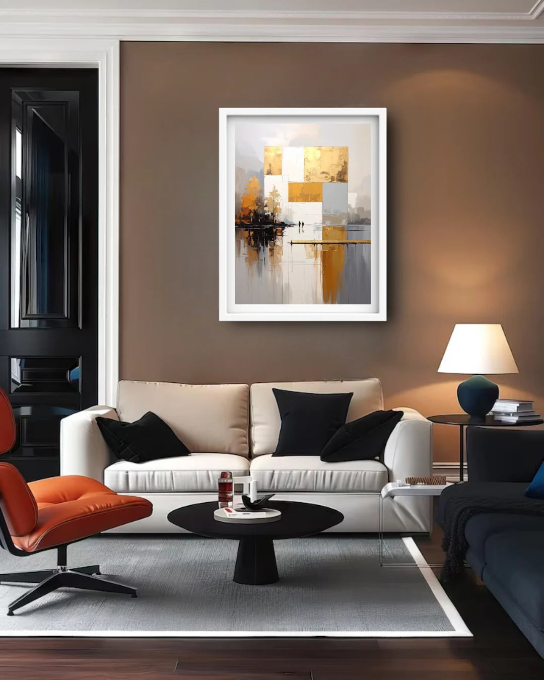 Luxury Gold Abstract Texture - Wall Art Canvas