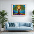 Tree of Life wall art painting for modern living room decor
