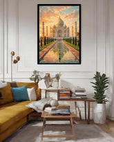 Indian monument canvas art for home decor