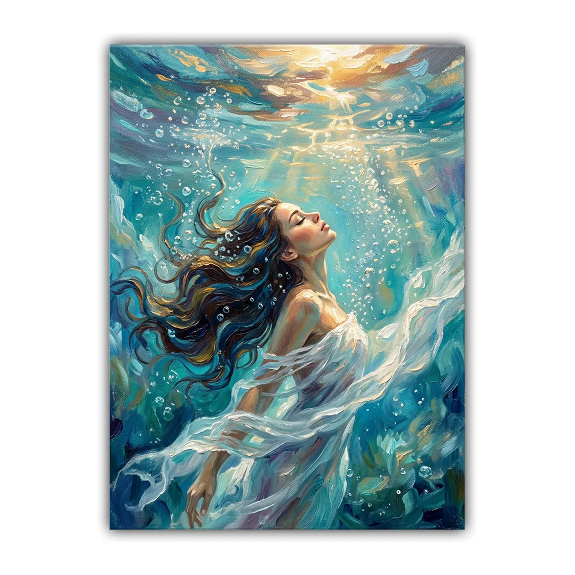 Ocean Goddess – Wall Art Canvas