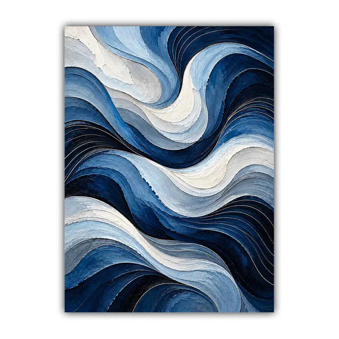 Ocean Waves Abstract – Wall Art Canvas