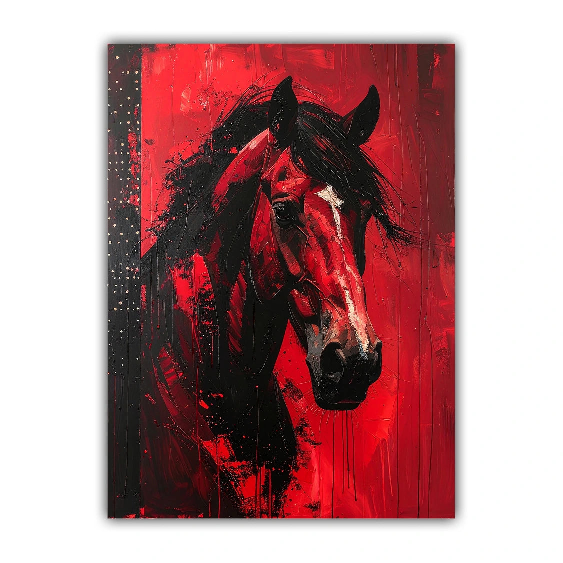 Fiery Stallion – Wall Art Canvas