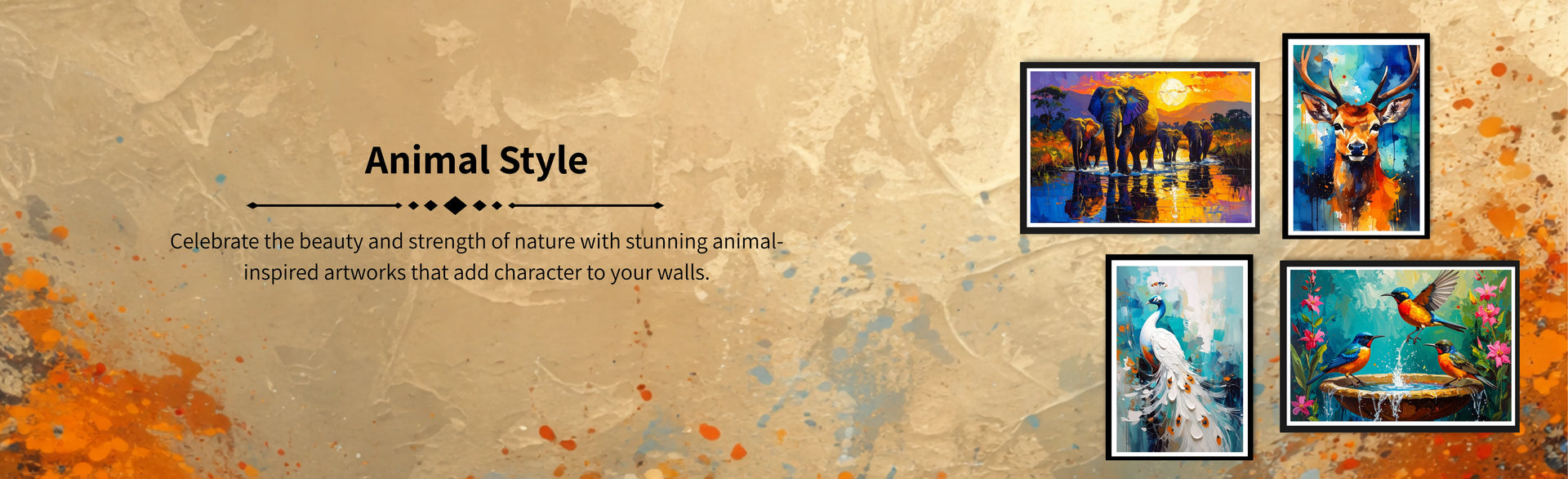 Animal style banner image