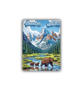 close-up of mountain beer wall art canvas