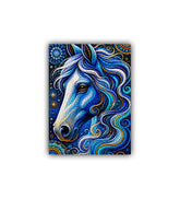 abstract horse wall art canvas animal painting