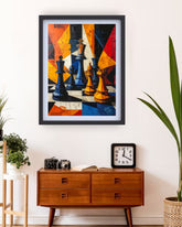 chess wall art canvas paintings for living room