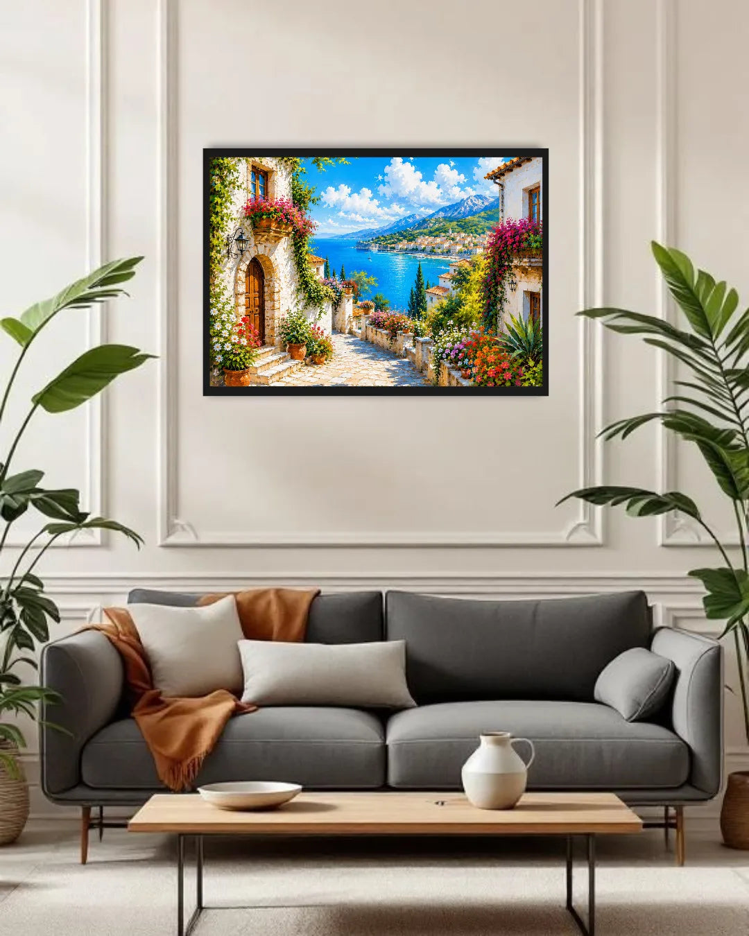 coastal scenery wall art modern home decor